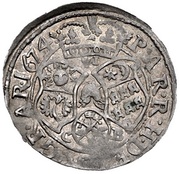 6 Denier - Mihály Apafi reverse image