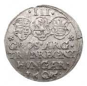 3 Garas - István Bocskai, Hungary, 1606 reverse image