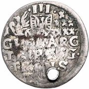 3 Garas - I György Rákóczi, Hungary, 1637 reverse image