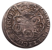 12 Kreuzers - Mihály Apafi, Hungary, 1672 reverse image