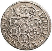 12 Kreuzers - Mihály Apafi, Hungary, 1673 reverse image