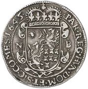 ¼ Thaler - I György Rákóczi reverse image