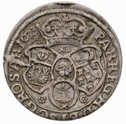 12 Garas - Mihály Apafi, Hungary, 1673 reverse image