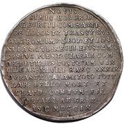 ½ Thaler - Governor György Bánfi, Hungary, 1709 reverse image