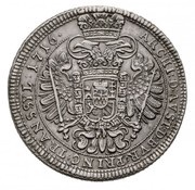 ½ Thaler - Charles III, Hungary, 1716-1720 reverse image