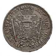 ½ Thaler - Charles III, Hungary, 1724-1735 reverse image