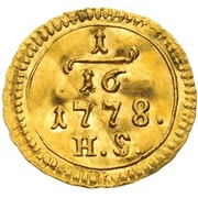 1⁄16 Ducat - Maria Theresa reverse image