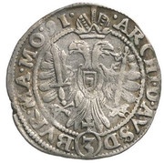 3 Kreuzers - Rudolf II Vienna, Austria, 1588-1610 reverse image