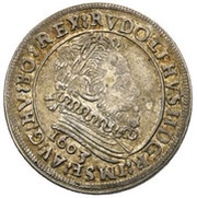 3 Kreuzers - Rudolf II Hall obverse image