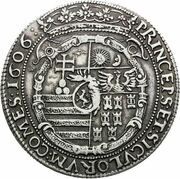 1 Thaler - István Bocskai, Hungary, 1606 reverse image