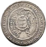 1 Thaler - Gábor Báthori, Hungary, 1608-1609 reverse image