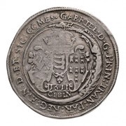 1 Military Thaler - Gábor Báthori obverse image