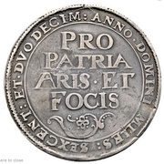 1 Thaler - Gábor Báthori, Hungary, 1612 reverse image