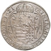 1 Thaler - Gábor Bethlen, Hungary, 1621-1622 reverse image