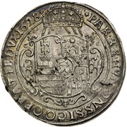 1 Thaler - Gábor Bethlen, Hungary, 1626-1629 reverse image