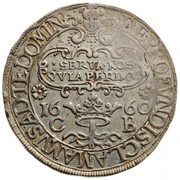 1 Thaler - Ákos Barcsai, Hungary, 1660 reverse image