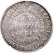 1 Thaler - Ákos Barcsai, Hungary, 1660 reverse image