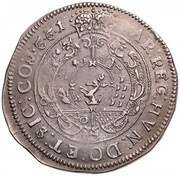 1 Thaler - János Kemény, Hungary, 1661 reverse image