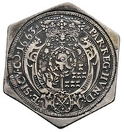 1 Thaler - Mihály Apafi reverse image
