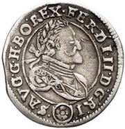 3 Kreuzers - Ferdinand II St Pölten obverse image