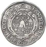 1 Thaler - Mihály Apafi reverse image