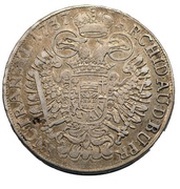 1 Thaler - Charles III, Hungary, 1736-1740 reverse image