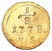 ⅛ Ducat - Maria Theresa, Hungary, 1778 reverse image