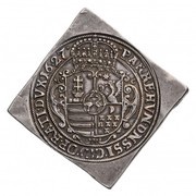 2 Thalers - Gábor Bethlen Klippe, Hungary, 1627 reverse image