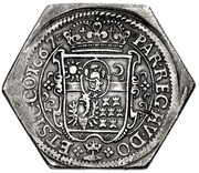 2 Thalers - Mihály Apafi, Hungary, 1667 reverse image