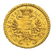 ¼ Ducat - Maria Theresa, Hungary, 1749 reverse image