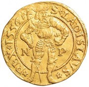 Florin - János Zsigmond, Hungary, 1556 reverse image