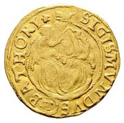 1 Ducat - Zsigmond Báthori, Hungary, 1595 reverse image