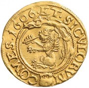 1 Florin - István Bocskai, Hungary, 1606 reverse image