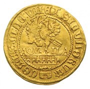 1 Florin - Zsigmond Rákóczi, Hungary, 1607 reverse image
