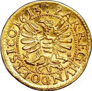 1 Ducat - Gábor Báthori, Hungary, 1610-1613 reverse image