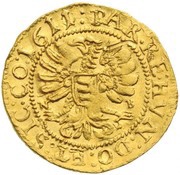 1 Florin - Gábor Báthori, Hungary, 1611-1613 reverse image
