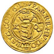 1 Ducat - Gábor Báthori, Hungary, 1613 reverse image