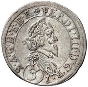 3 Kreuzers - Ferdinand III St Veit obverse image