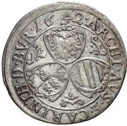3 Kreuzers - Ferdinand III St Veit, Austria, 1637-1657 reverse image