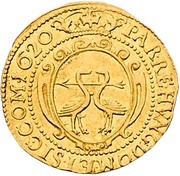 1 Ducat - Gábor Bethlen, Hungary, 1620 reverse image