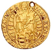 1 Ducat - Gábor Bethlen, Hungary, 1628 reverse image