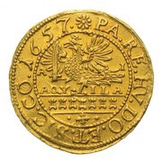 1 Florin - II György Rákóczi, Hungary, 1657 reverse image