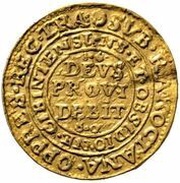 1 Ducat - Ákos Barcsai, Hungary, 1660 reverse image