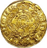 1 Ducat - Mihály Apafi, Hungary, 1662 reverse image