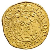 1 Ducat - Mihály Apafi, Hungary, 1667-1677 reverse image