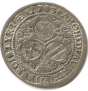 3 Kreuzers - Leopold I Graz, Austria, 1658-1705 reverse image