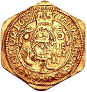 1 Ducat - Mihály Apafi, Hungary, 1689 reverse image