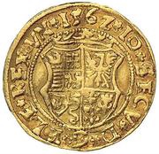 2 Ducats - János Zsigmond, Hungary, 1562 reverse image