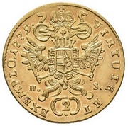 2 Ducats - Joseph II reverse image
