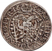 3 Kreuzers - Leopold I Vienna, Austria, 1660-1665 reverse image
